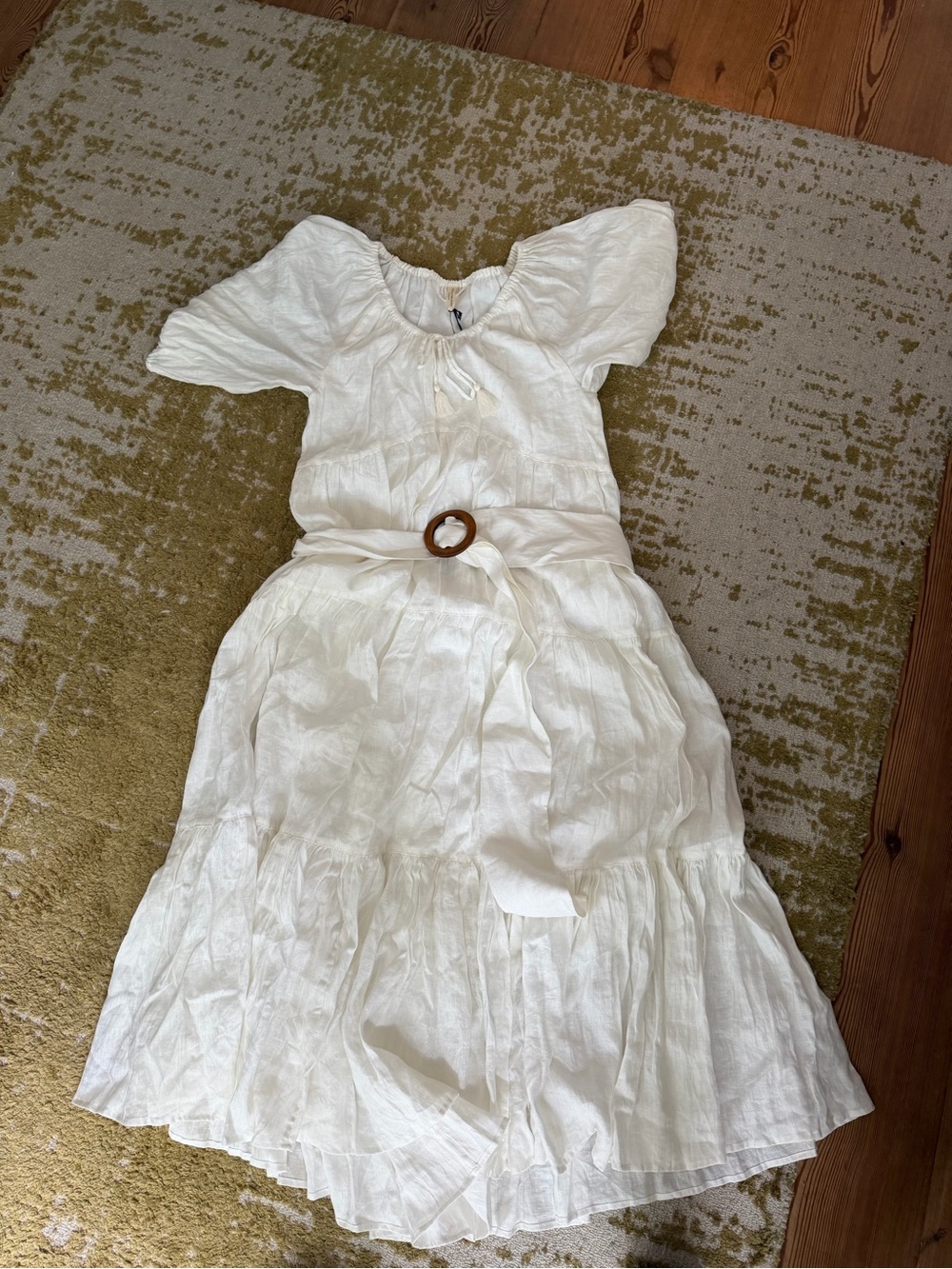 Spell and the gypsy collective gardenia Dress with Waist Tie small